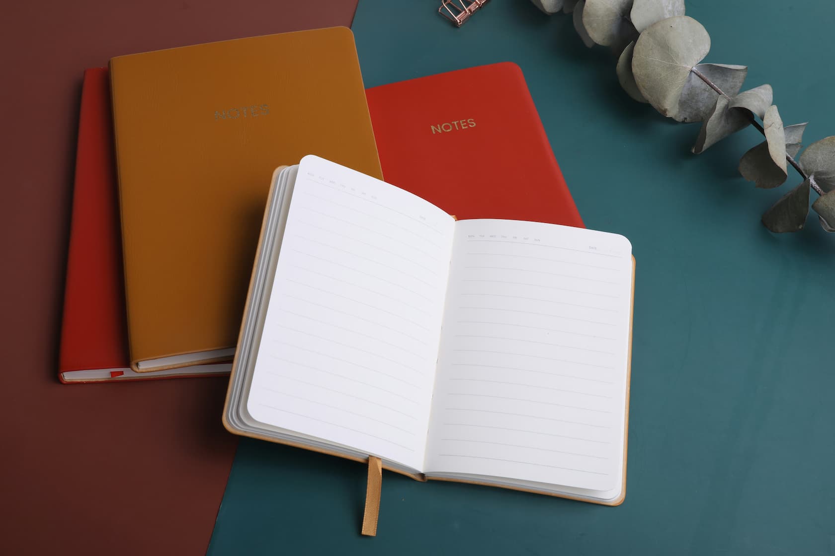 Notizbuch mit handschriftlichen Notizen